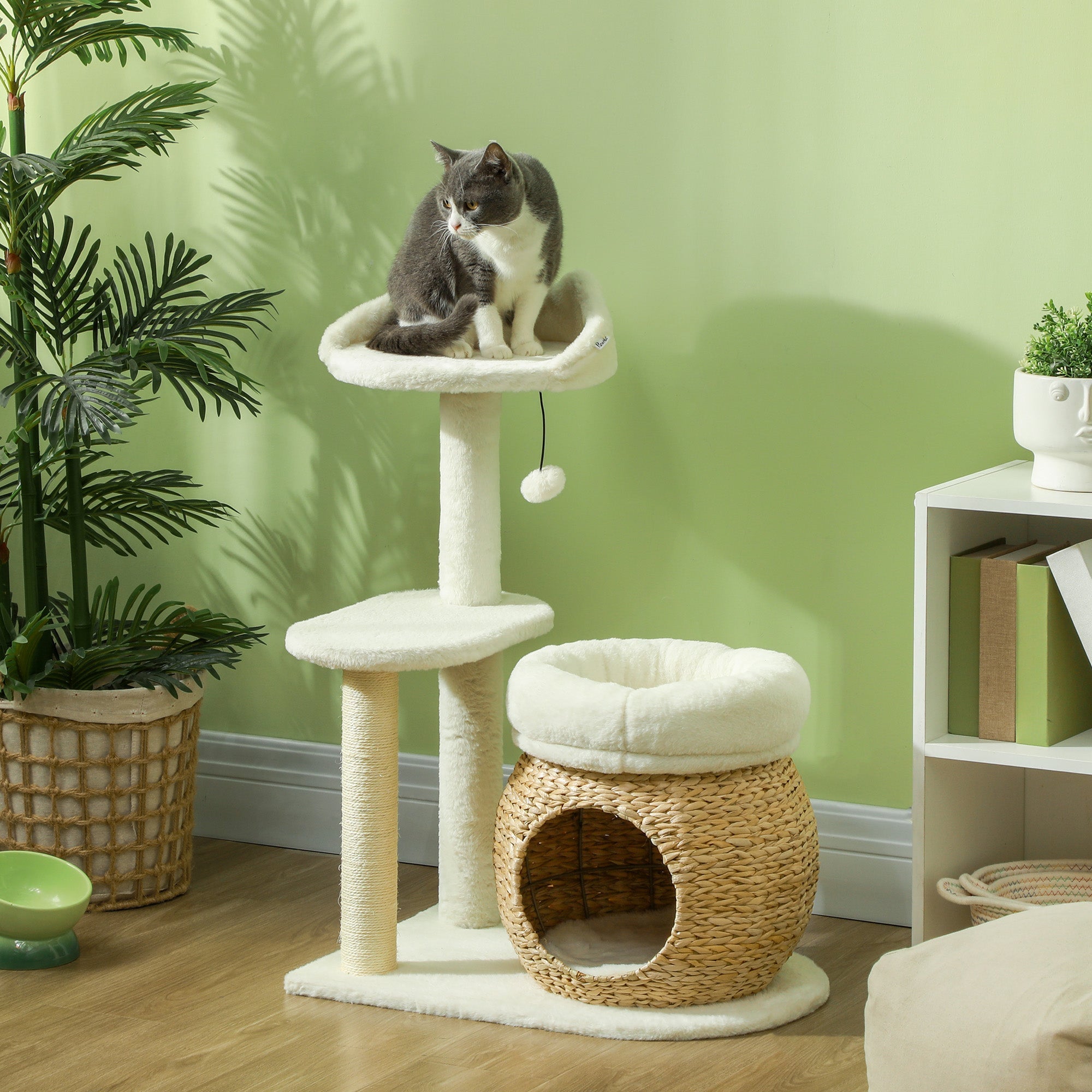 Transform Your Cat's World with the 31" Cat Tree Tower